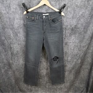 Levi's Women’s Slim Jeans in Charcoal Black